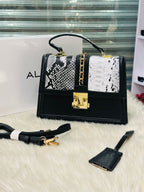 Aldo Martissa Top Handle Satchel in Black