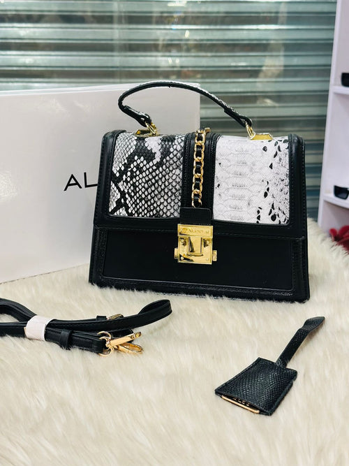Aldo Martissa Top Handle Satchel in Black