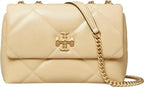 Tory Burch Kira Diamond Shoulder Bag in Vanilla