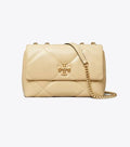 Tory Burch Kira Diamond Shoulder Bag in Vanilla