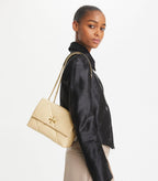 Tory Burch Kira Diamond Shoulder Bag in Vanilla