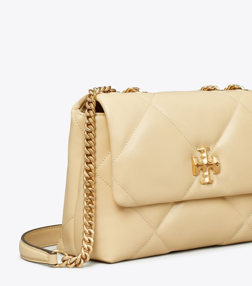Tory Burch Kira Diamond Shoulder Bag in Vanilla