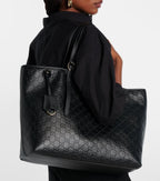 Gucci GG Emblem Large Tote Bag in Black