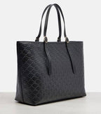 Gucci GG Emblem Large Tote Bag in Black