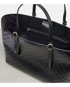 Gucci GG Emblem Large Tote Bag in Black