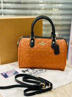 Coach Rowan Crossbody Bag in Black &amp; Brown
