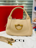 Gucci Softbit Shoulder Bag in Beige