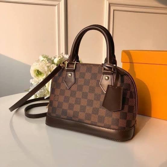 Louis Vuitton Alma BB in Damier Ebene Canvas