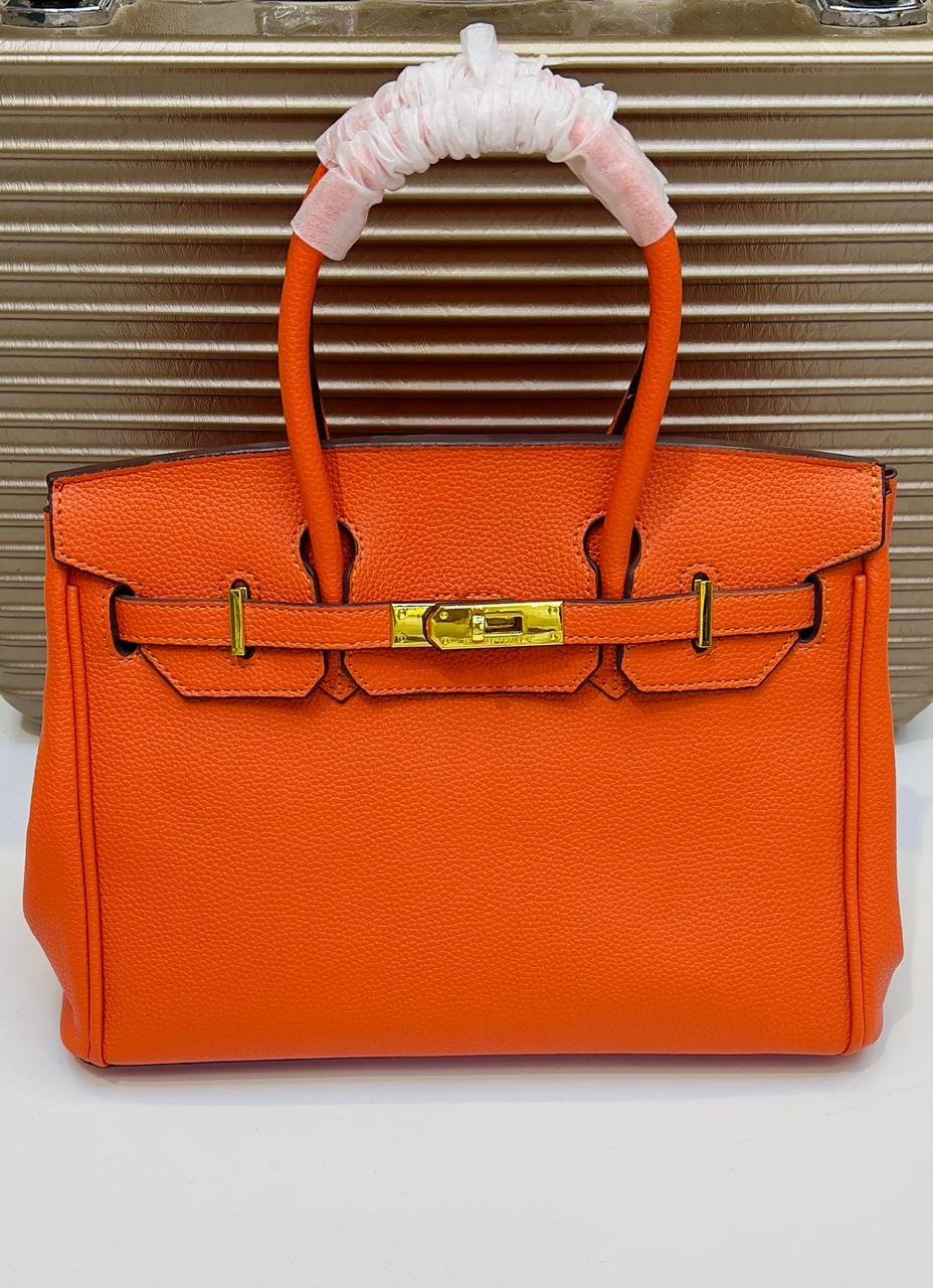 Hermès Birkin 25 Bag in Orange