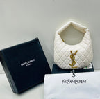 Saint Laurent Top-Handle Bag in White