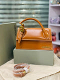 Jacquemus Le Chiquito Long Bag in Brown