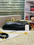 Jacquemus The Salon Clutch Bag in Black
