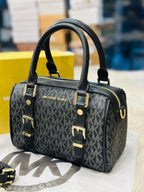 Michael Kors Duffle Crossbody Bag in Black