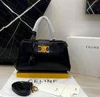 Celine Cabas Triomphe Bag in Black