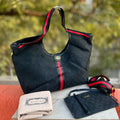 Gucci Giglio Black Tote Bag
