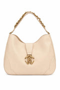 Roberto Cavalli Shoulder Bag in White
