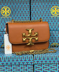 Tory Burch Eleanor Small Shoulder Bag in Brown