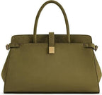 JW PEI Saige Faux Suede Tote Bag in Green