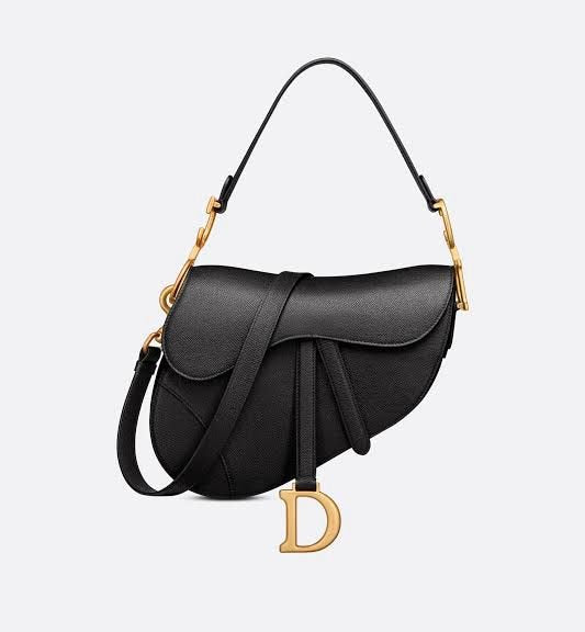 DIOR Saddle Bag Black