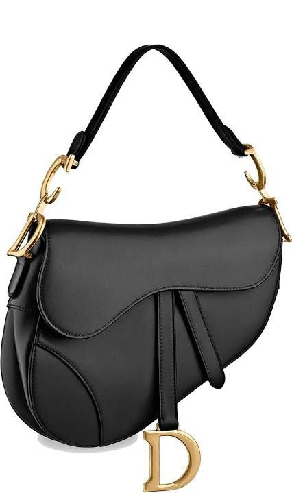 DIOR Saddle Bag Black