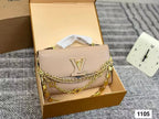 Louis Vuitton Wallet On Chain Bag in Beige