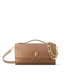 Louis Vuitton Wallet On Chain Bag in Beige