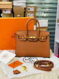 Hermès Birkin Handbag in Mustard