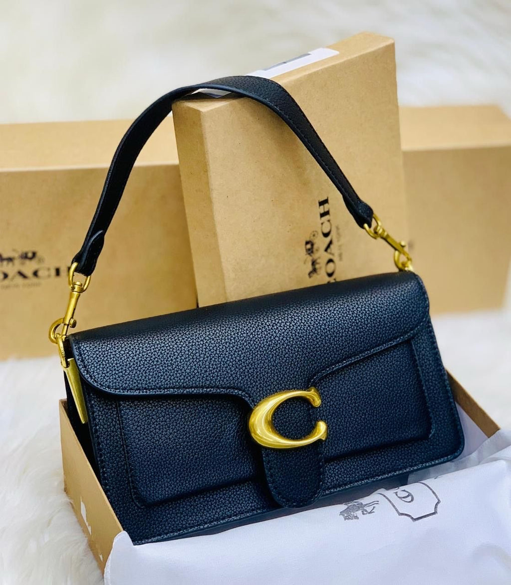 Coach Tabby Black Leather Bag