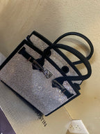 Hermes Birkin Bag in Silver Rhinestone