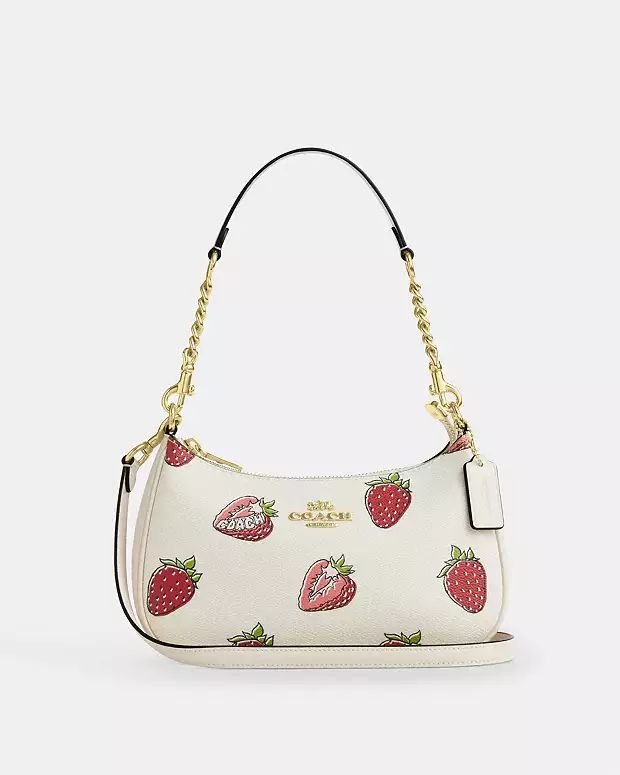 Coach Teri Shoulder Bag in Strawberry Print