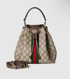 Gucci Ophidia GG Bucket Bag in Beige