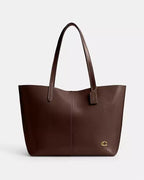 Coach North Leather Tote Bag in Brown