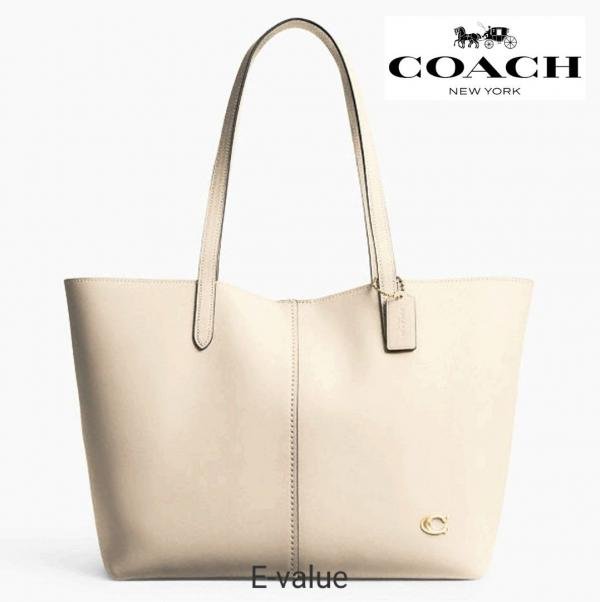 Coach North Tote 32 in White