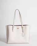 Coach Mollie Tote Bag in White