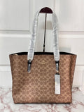 Coach Mollie Tote Bag in Brown Monogram