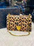 Christian Dior Caro Bag in a Leopard Print