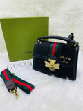 Gucci Queen Margaret Bag in Black (Without Box)