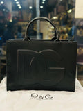 Dolce &amp; Gabbana Tote Bag in Black Leather