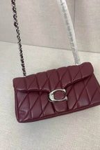 Coach Tabby 26 Shoulder Bag in Maroon