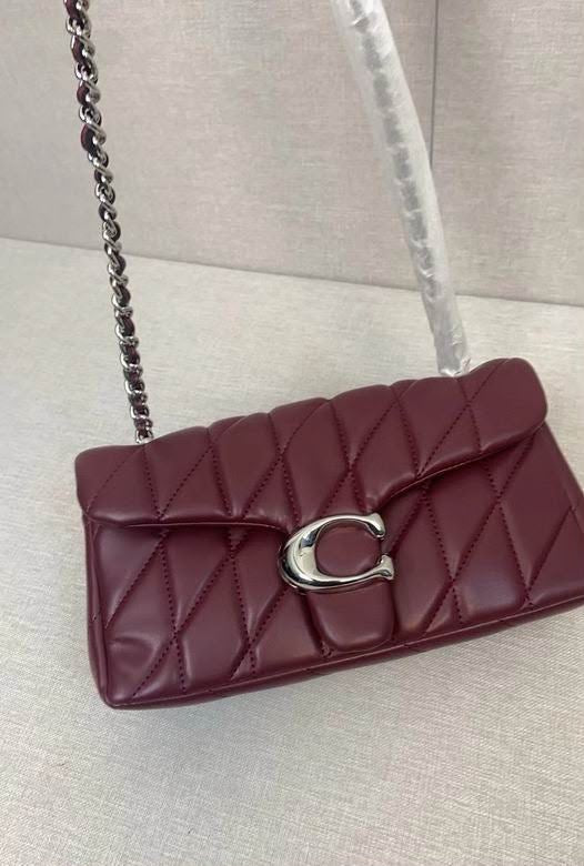 Coach Tabby 26 Shoulder Bag in Maroon