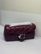 Coach Tabby 26 Shoulder Bag in Maroon