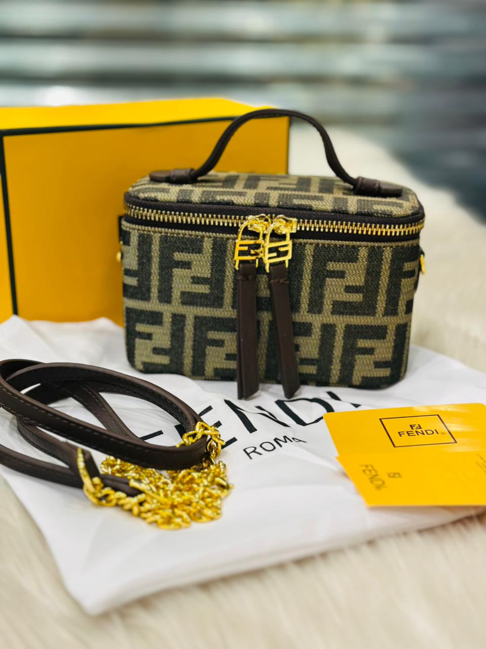 Vanity FF-pattern mini bag-HB021