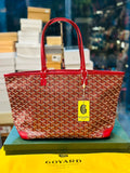 Goyard Saint Louis PM Tote Bag in Red