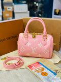 Louis Vuitton Pink Speedy Bandoulière Bag