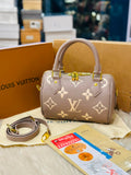 Louis Vuitton Beige Speedy Bandoulière Bag