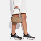 Coach Teri Shoulder Bag in Black Trim