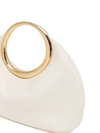 Jacquemus Handbag in White with Ring Handle