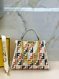 Fendi Peekaboo Handbag in Multicolor