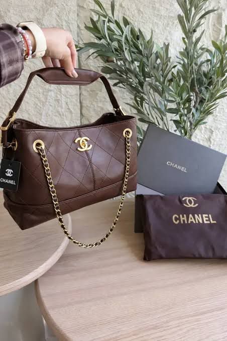 Chanel Tote Bag in Chocolate Brown