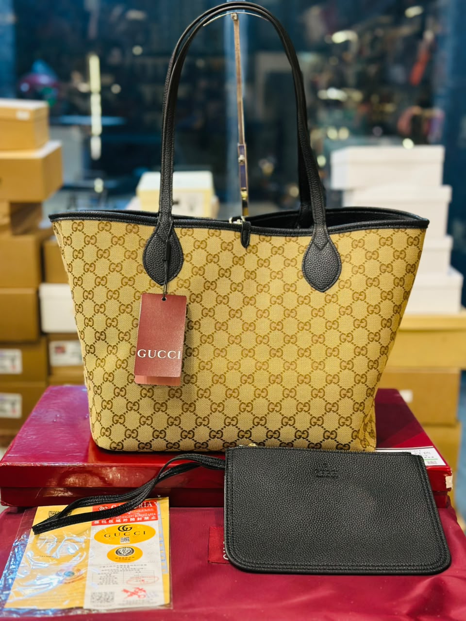 Totissima Large Reversible Tote bag-HB087